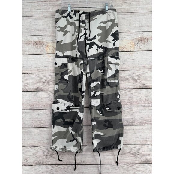 Rothco Military BDH Cargo‎ Camouflage Pants Men's Size XS Gray/White/Beige Camo - Picture 1 of 10